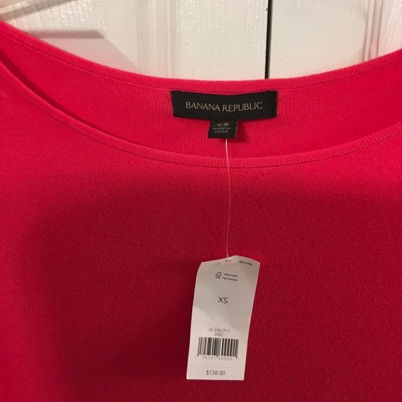 Banana Republic Coral Stretchy Dress - Picture 2 of 5